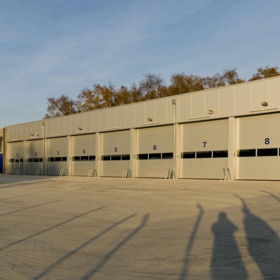 THW Werne Gebäude Hof